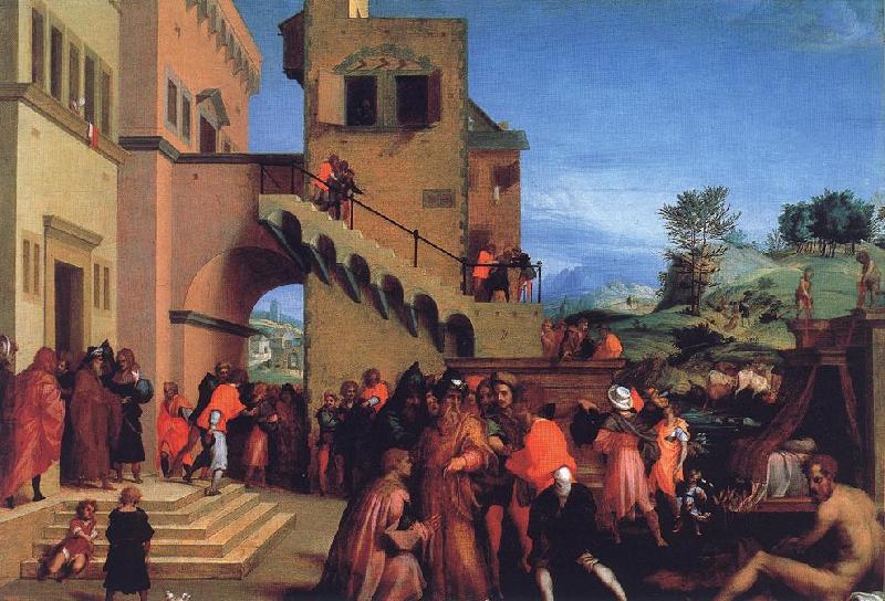 Andrea del Sarto Stories of Joseph  dsss France oil painting art